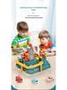 Kids' Adventure Car Set: Track & Parking Lot for Educational Play
