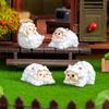 Micro Landscape Cute Cotton Lamb Figure Gardening Decoration Accessories Baby House Car Desktop Small Ornaments