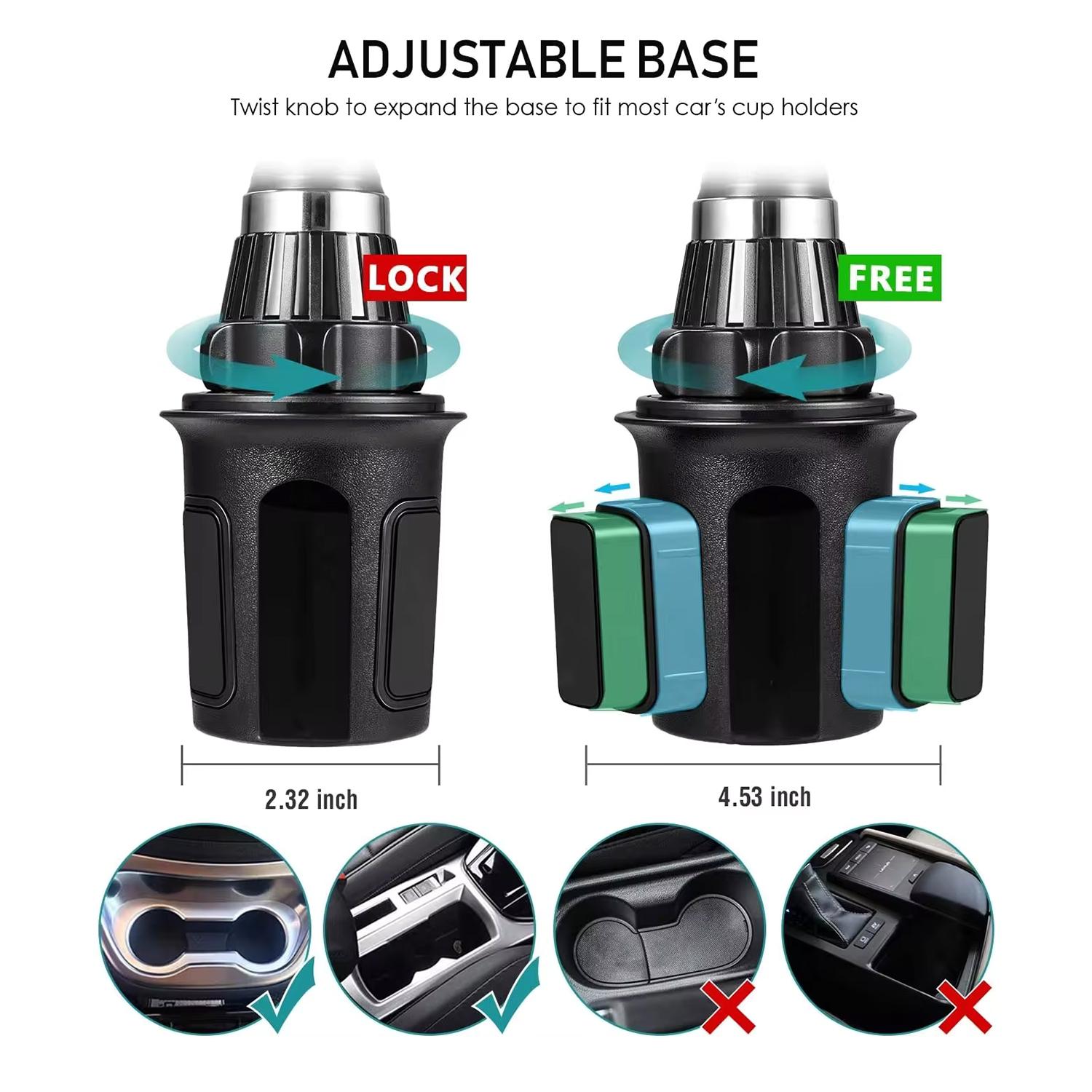 Универсальный регулируемый на 360 градусов держатель для мобильного телефона в машину — фото 7