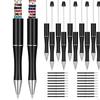 1.0mm Ballpoint Pen Set, Christmas Decoration Pen, 300 Pack Filling Pens, DIY Journal ,