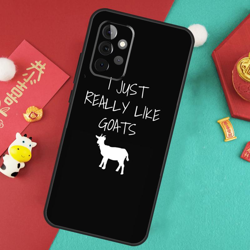 

Goats Case For Samsung Galaxy A55 A35 A25 A15 A14 A34 A54 A53 A33 A23 A13 A12 A52 A51 A32 Cover Samsung A55