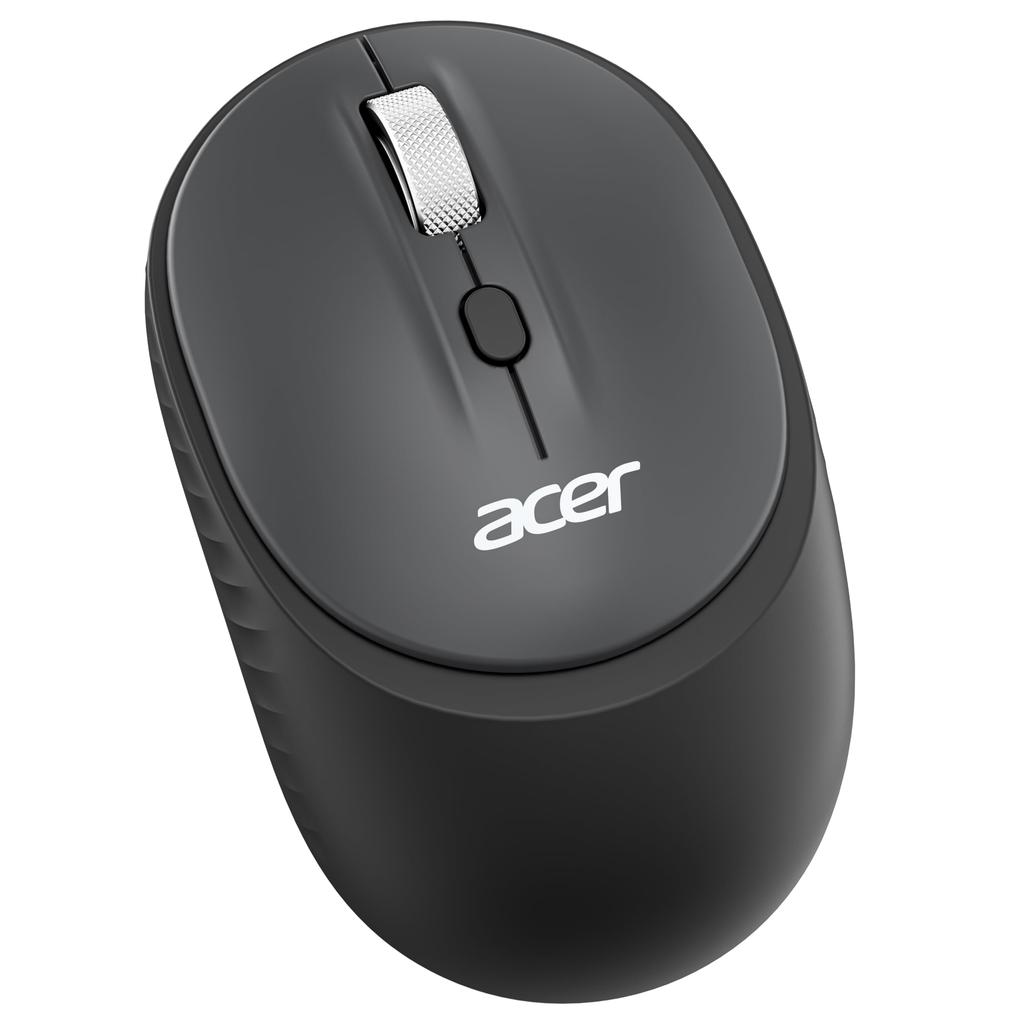 Acer Wireless Bluetooth Connection Switch for Portable USB Mouse with 3 DPI Compatible with and iPad Mouse, 5.2 + 2.4GHz, Symmetrical, 3-Device M/S
