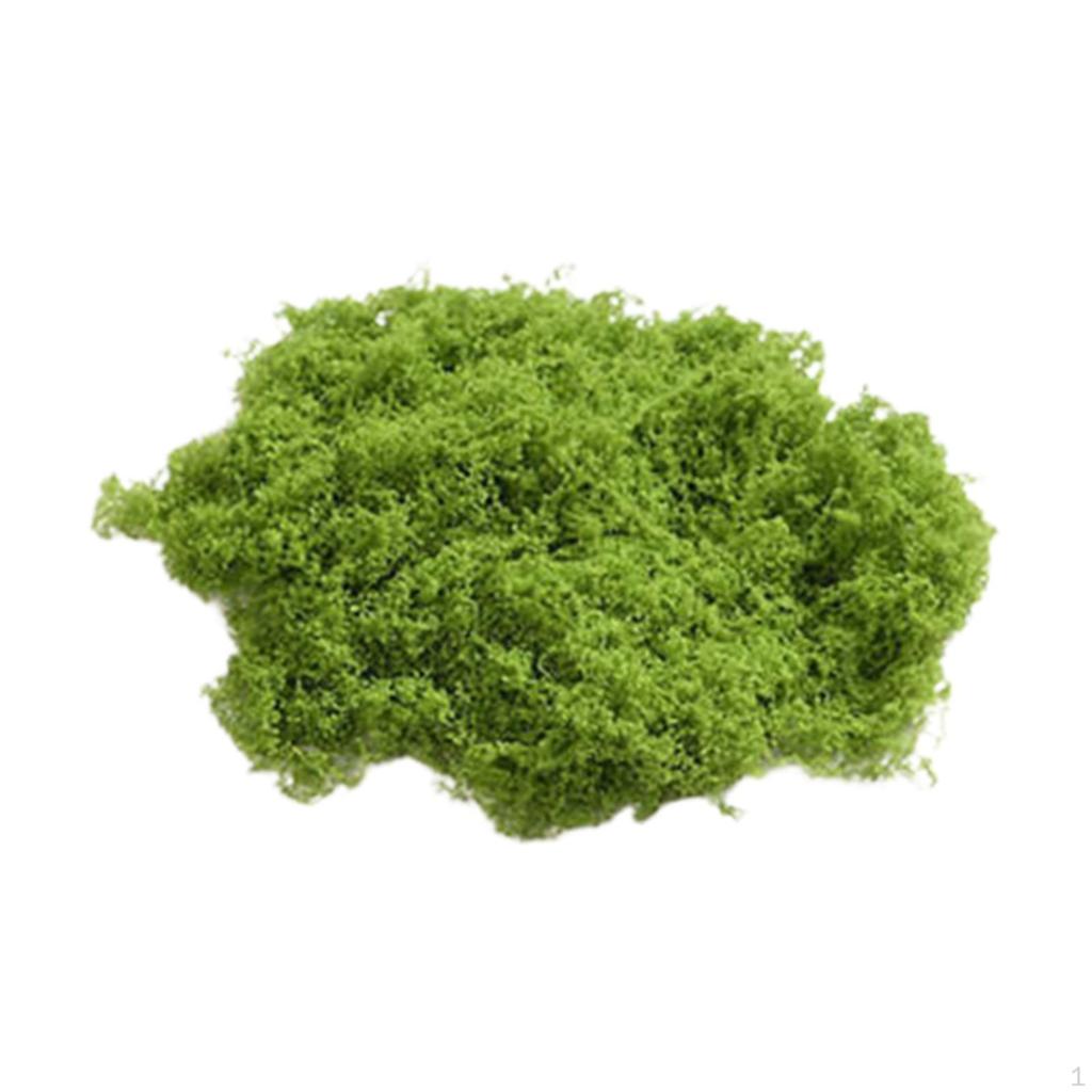 Potted Plant, Crafts, Lightweight Tank Decoration, DIY Artificial Block, Realistic Green Plants for