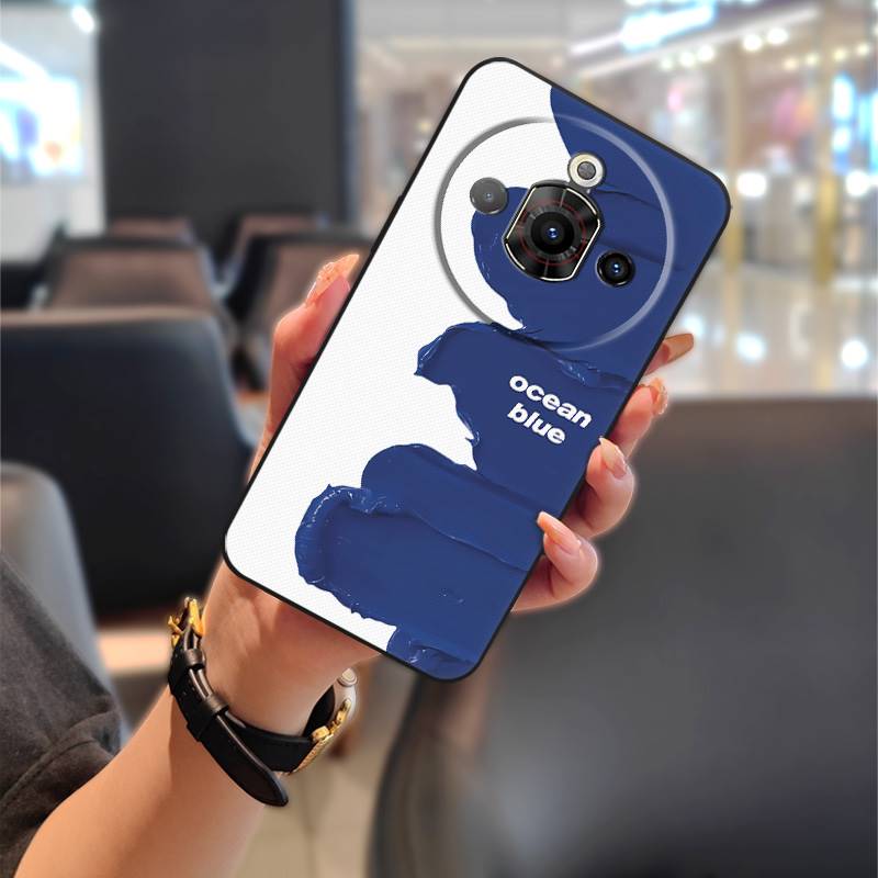 Shockproof Silicone Phone Case For ZTE Nubia Focus Pro 5G TPU Waterproof Graffiti Phone Pouch Anti-knock Full Wrap Cute