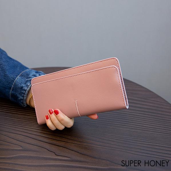 Women Wallets Thin Long Wallet - Clutch Purse, Coin Pouch & Card Holder