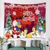 Santa Claus kamin geschenk wandbehang tapisserie Weihnachten baum schlafzimmer wohnzimmer schlafsaal urlaub dekoration tapisserie