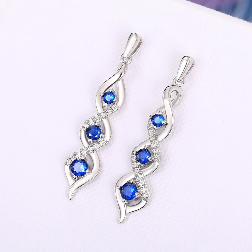 Lindon Fashion Copper Alloy Zircon Jewellery Drop Earrings For Women Wedding Party Gifts