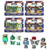 Mattel Minecraft Creator Series Expansion Pack Assortment E (Box of 4 Figures) for Ages 6 and Up (Product Code: 986E-HJG79)