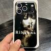 Hot Singer R-RIHANNAS Anime Phone Case For IPhone 17 Pro Max 16 15 14 Pro Max 13 11 X Xs Xr 8 7Plus Silicone Cover