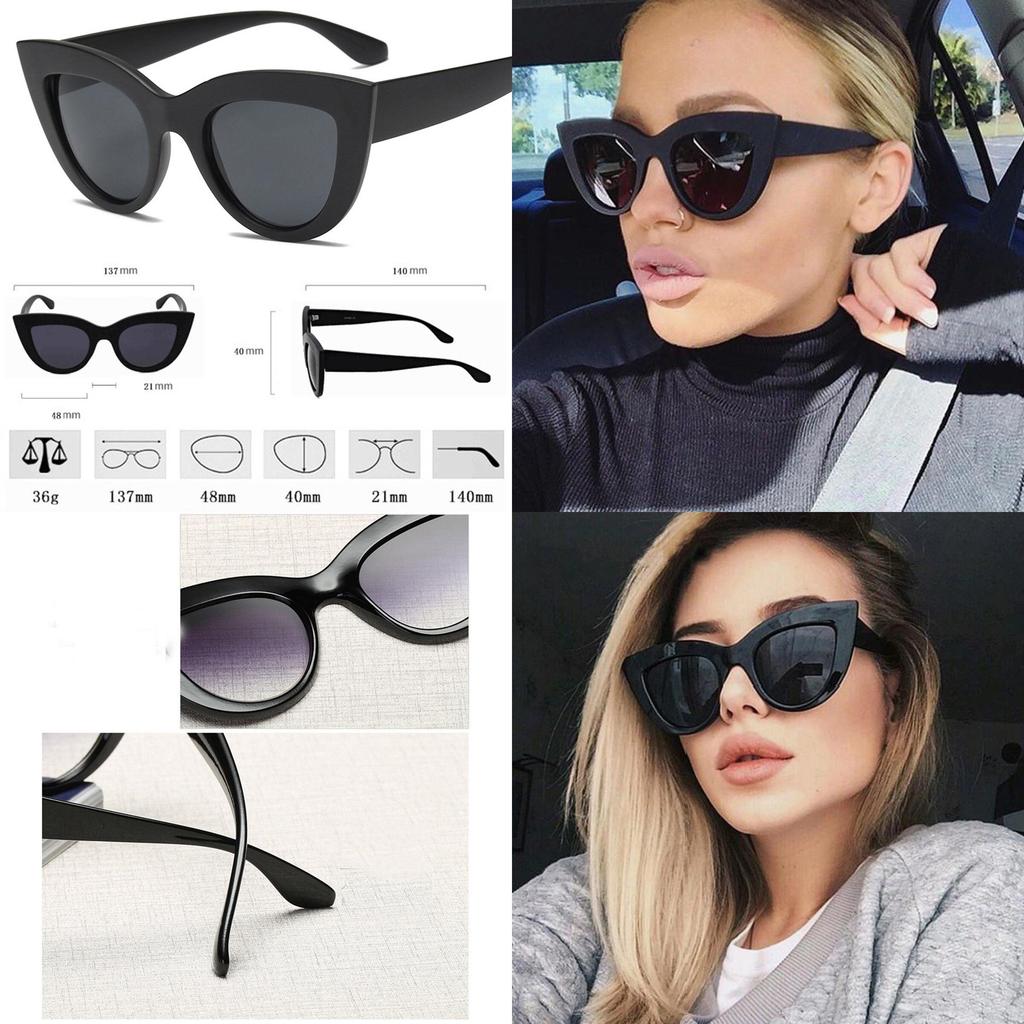 Elegant 2018 Women Ladies Cat Eye Retro Vintage Style Rockabilly Sunglasses With Uv Protection
