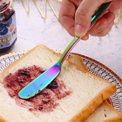 304 Stainless Steel Butter Knife Cheese Dessert Jam Spreaders Western Cutlery Breakfast Tool