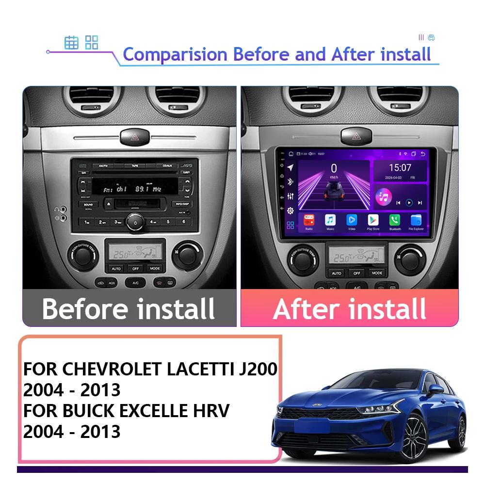 Android Car-Play Car Radio For Buick Excelle HRV  2004-2013 Multimedia Player Head Unit Stereo GPS Navigation BT WIFI,8 CORE ,2+32GB