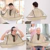 FUYUERO Haircut Hair for Easy Home Hair and Haircutting Includes Storage Khaki Cape, Apron, Waterproof, Foldable, Haircuts, Dyeing, Tools, Bag,