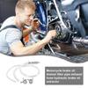 Motorcycle Clutch Brake Bleeder Hose One Way Valve Tube Bleeding Fuel Line Tool Kit for Motorcycle Clutch