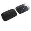 For BYD Shark 6 2024 2025 ABS Carbonfiber black Car Fuel Filler Tank Cover Oil Fuel Tank Cap Cover Exterior Decoration Stickers