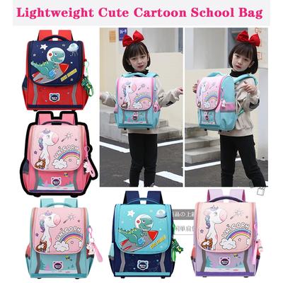Children's Backpack  Schoolbag Elementary Astronaut  School Student Backpack Cute Cartoon Space Bag Unicorn Bag