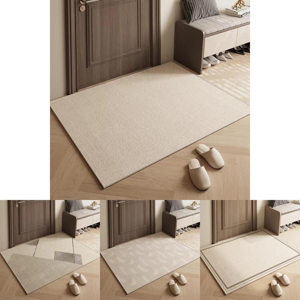 Modern Abstract Polyester Door Mat For Entryway And Home Decor