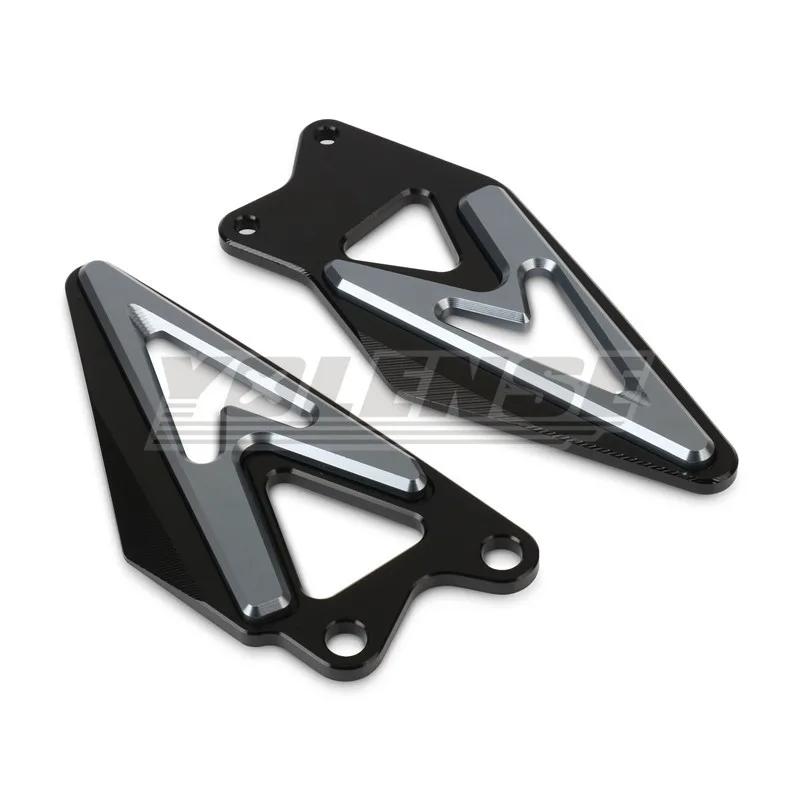 For ZX-6R ZX6R 2019 2020 2021 2022 2023 2024 2025 Motorcycle Footrest Heel Guard Cove Rearsets Foot Rest Peg Protector