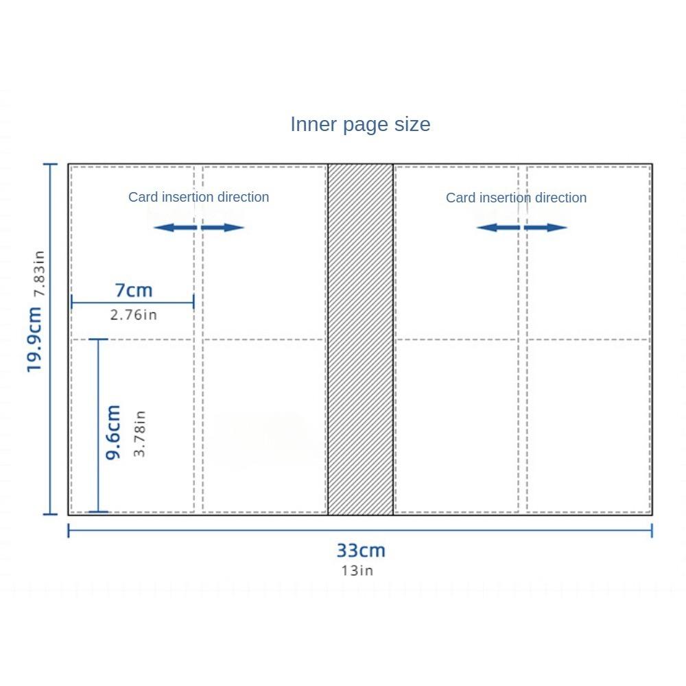 Sonderpreis Standard-3-Zoll-Fotoalbum PP elastisches Volltonfarbe großes Fassungsvermögen Polaroid Spielkarte Stern kleine Karte Speicheralbum