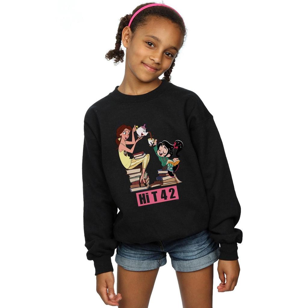 Disney Girls Wreck It Ralph Belle And Vanellope Sweatshirt