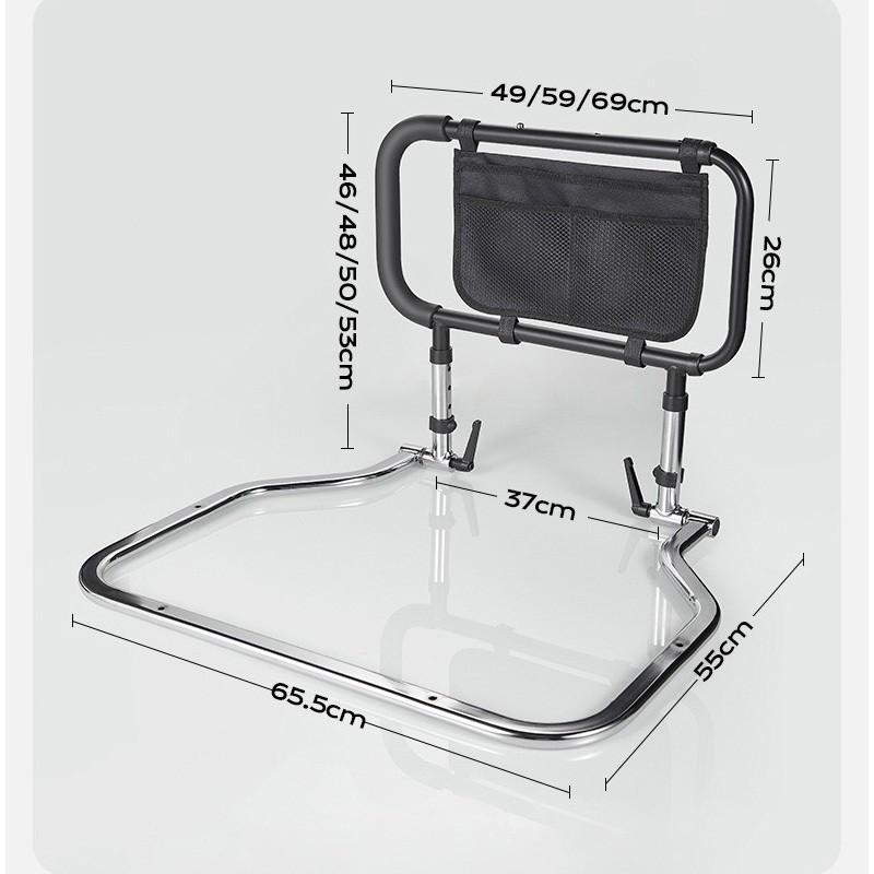 

Защитный бортик для кровати Безопасный бортик для кровати Телескопический Регулируемый по высоте Складной поручень для пожилых беременных женщин пациентов Model — A