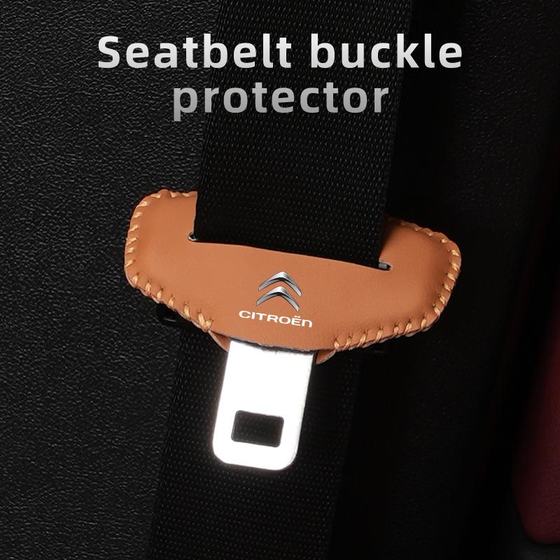 Car Seat Belt Protection Buckle Vehicle Accessories For Citroen C4 C3 C5 C1 C2 Berlingo Celysee Cactus Aircross Saxo Grand