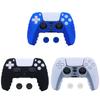 Schutzhülle für PS5, Weiche Silikon-Gamepad-Hülle, Anti-Rutsch-Analog-Stick-Abdeckungen für Sony Playstation 5 Spielcontroller-Zubehör