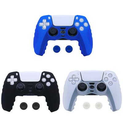 Funda Protectora PS5 de Silicona Suave para Mando de Juego Anti-Deslizante para Pulgar Analógico para Accesorios de Mando de Juego Sony Playstation 5