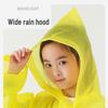Kids' EVA Transparent Rain Poncho