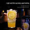 Ultradünnes Kristall-Collins-Glas für Cocktails und Whiskey
