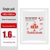 Einweg-Plastiktischdecken (50 zählen)
