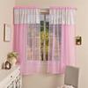Artistics Semi Sheer Window Sheers Polyester Materials Easy Setups Ideal for Living Room Bedrooms