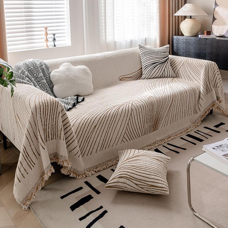 

Бархатный чехол для дивана с одним краем, универсальное высококачественное покрывало для дивана Four Seasons, анти-кошачьи лапы, простое современное полотенце для дивана 180*130cm