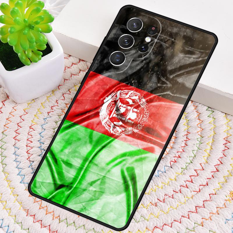 Afghan Afghanistan Flag soft Phone Case for Samsung Galaxy note 10 pro S26 Ultra S23 S24 FE S25 S21 S22 PLUS shockproof Cove