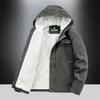 Winter Men's Cotton-padded Jacket, Piled and Thickened Casual Jacket, Fashionable Versatile Men's Thermal Cotton-padded Jacket, Winter Top