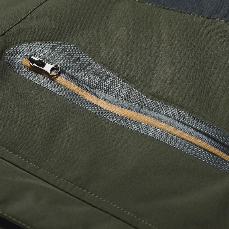 Men's Plus Size Winter Waterproof Windproof Mountaineering Jacket with Velvet Lining