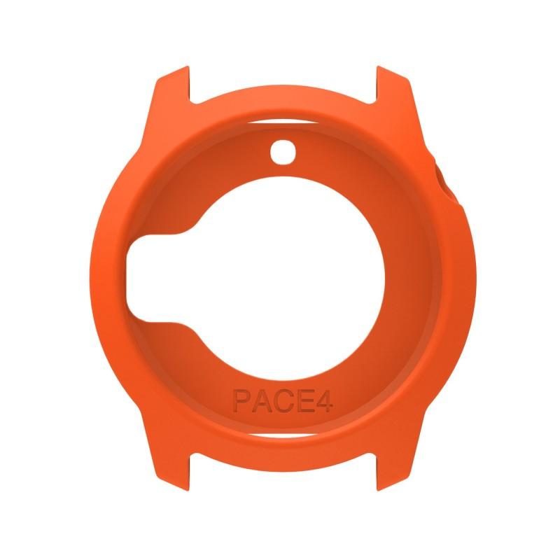 Soft Silicone Hollow Case for COROS PACE4 Smart Watch Strap Cover Protective Shell for COROS PACE 4 Accessories for COROS PACE 4 оранжевый