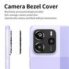 KALEBOL KLB-LPC005 For Xiaomi Redmi Note 14 4G (163.25mm) Hollow Lens Protector Aluminum Alloy Phone Camera Bezel Cover