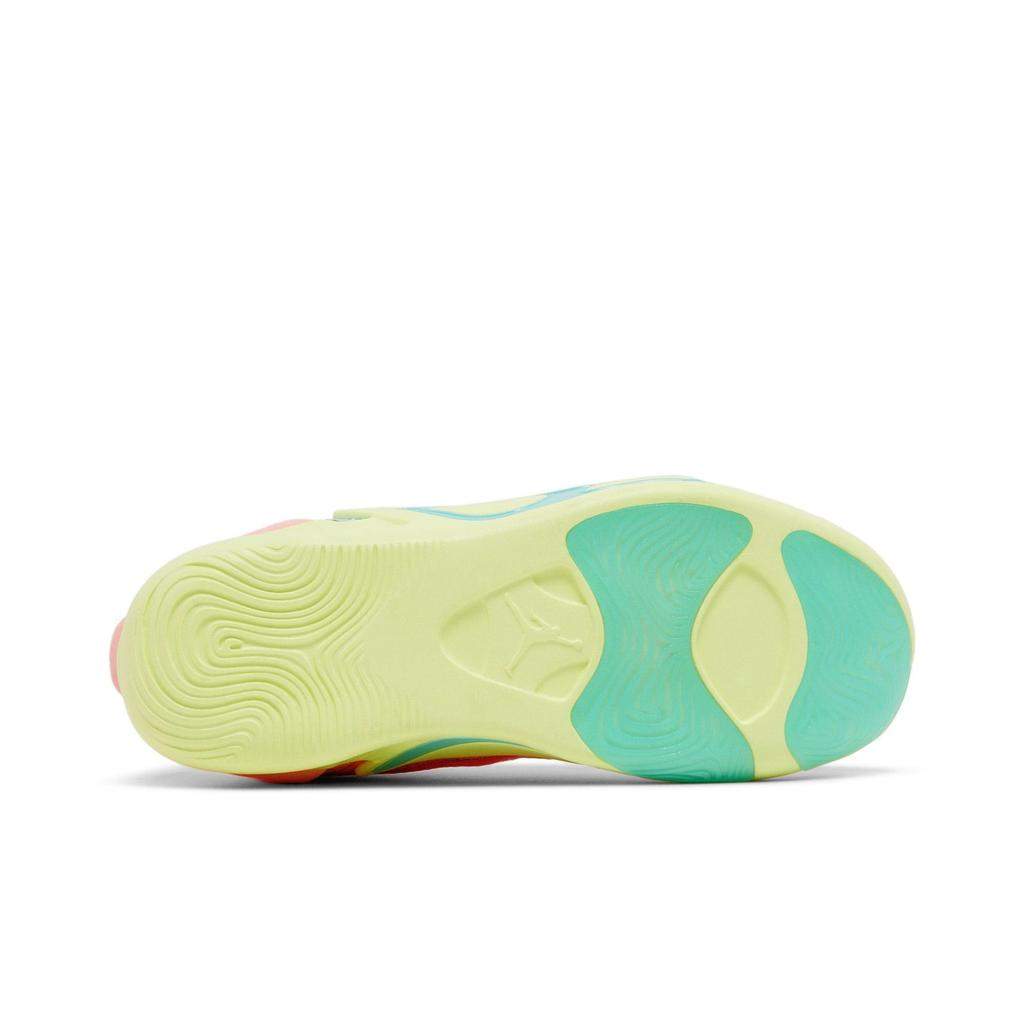 Air Jordan Tatum 1 Grundschule 'Pink Lemonade' (Unisex) Rosa Farbton / Barely Volt / Lava Glow / Aurora Grün Kinder Basketballschuhe DX5359 600