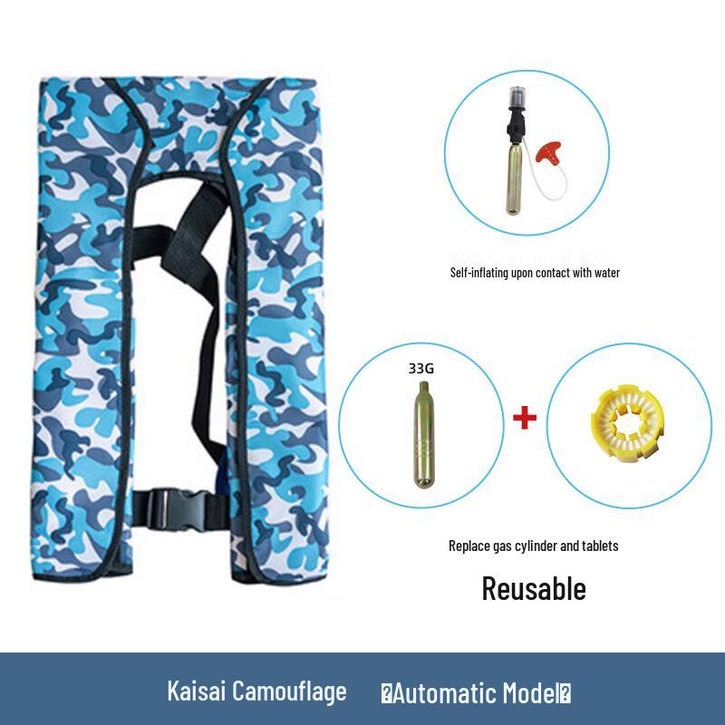 Adult Portable Inflatable Life Vest