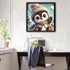 New Arrival 5D DIY Full Circle Diamond Painting "Cartoon Penguin" Embroidery Cross Stitch Home Decor Gift