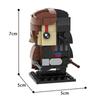 Buildmoc Star Movie Figures Vader-Anakined Ewoked Ahsokaed Kuiils General-Grievous Model Building Blocks Kids Toys for Children