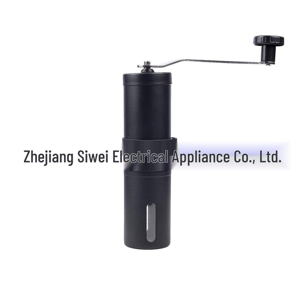 Compact Hand-Crank Coffee Grinder - Portable Manual Ceramic Burr for Home Use