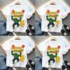 Haine petrecere aniversară copii Hulk Număr Băiat Tricou cu mânecă scurtă Vară Îmbrăcăminte copii Desene animate Tricouri albe 1-9 ani