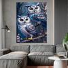 Cute White Owl Picture Full Drills 5D Diamond Painting Mosaic Embroidery Diy Cross Stitch For Home Decorations J3644