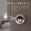 Lwuckbarrt Doorbell, Metal Doorbell for Shops and Entrances, Magnetic Attachment, Door Chime, Entrance Chime, Clear and Pleasant Sound, Brass, Wall Mo