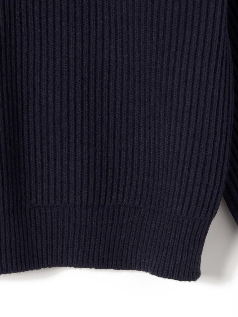 Ships Colors Hand Washable Ribbed Skipper Knit 226070009 Navy One Size