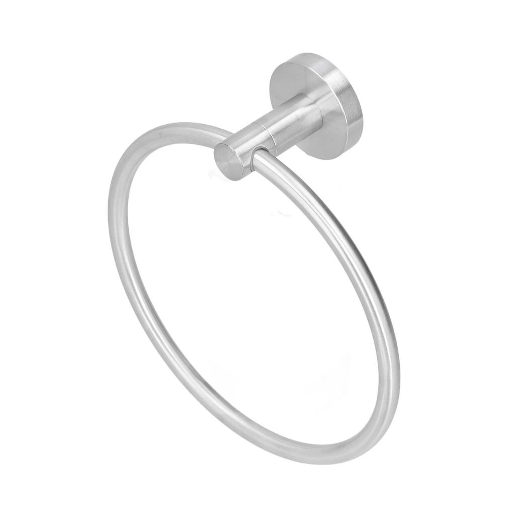 Handtuchring Modern Kreis Wandmontiert Edelstahl Badezimmer Handtuchhalter für Badezimmer