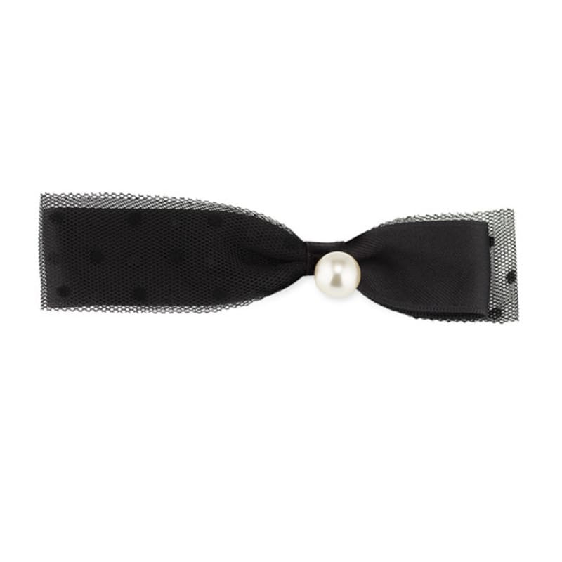 

ELLEHAIR Pearl Point Ribbon Hairpin ELHP003 black