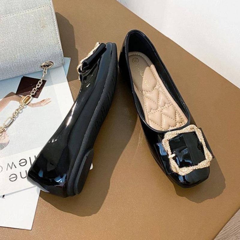 Fashion Red Women's Flat Shoes Pointed Toe Bride with Discount Ladies Footwear Cheap Clearance Elegant and Fashionable Casual Stylish 39